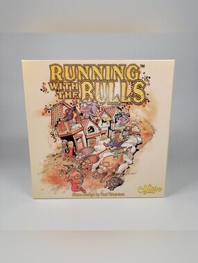 Running With the Bulls Board Game - Calliope Games - New Open Box